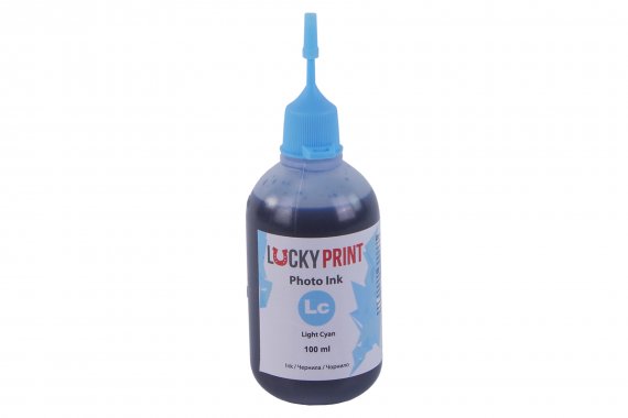 изображение Фото-чернила Lucky Print для Epson EP-706A, Light Cyan (100 ml)